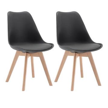 2dekans | Woltu Eetkamerstoelen Set van 2 Ergonomisch Design, Ophalen of Verzenden, Nieuw