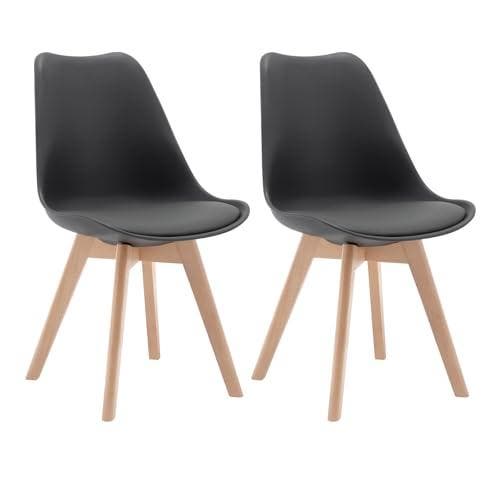 2dekans | Woltu Eetkamerstoelen Set van 2 Ergonomisch Design, Maison & Meubles, Chaises, Enlèvement ou Envoi