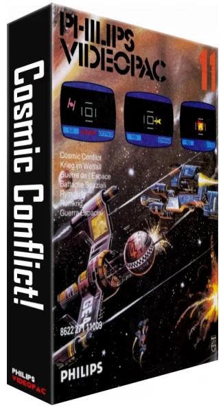 Philips Videopac 11: Cosmic Conflict [Hard Case], Computers en Software, Verzenden