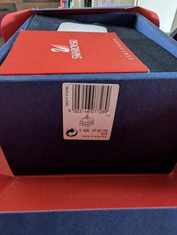 Swarovski - Beeld, Box – op art white 607728 - Box +