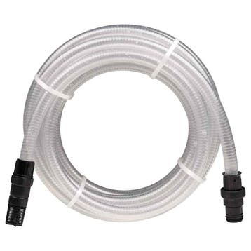 vidaXL Zuigslang met PVC koppelingen 1,1 10 m PVC, Verzenden, Nieuw