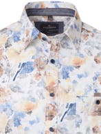 CASAMODA Casual Fit Heren Overhemd Met Print 126130340-100, Verzenden, Nieuw