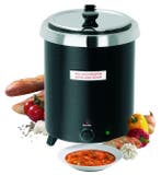 Soepketel | Zwart | 8.5L | 230V | 295x295x385(h)mm, Verzenden, Nieuw in verpakking