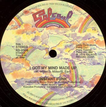 Instant Funk - I Got My Mind Made Up, Verzenden