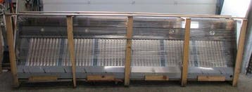 RVS Afzuigkap met 6 filters, wandmodel, B350 x D95 x H40cm,, Nieuw in verpakking