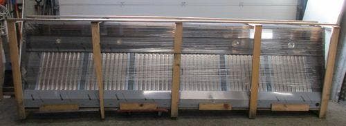 RVS Afzuigkap met 6 filters, wandmodel, B350 x D95 x H40cm,, Zakelijke goederen, Horeca | Keukenapparatuur