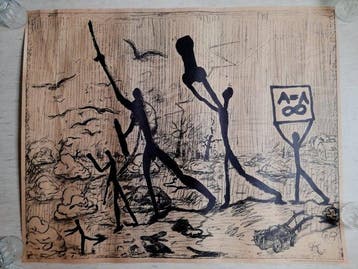 A.R. Penck und Georg Baselitz - Galerie Michael Werner