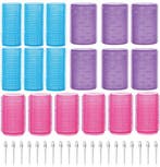 2dekans | Krulspelden Set Zonder Hitte – 18 Rollers + 20, Handtassen en Accessoires, Uiterlijk | Haarverzorging, Ophalen of Verzenden