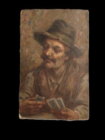 Nazzareno Sidoli (1879–1969) - Giocatore di Carte