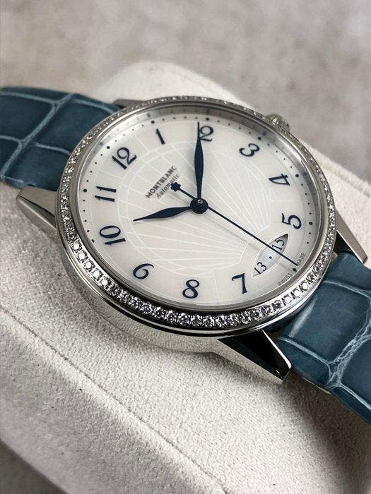 Montblanc - Boheme Diamonds Automatic - 118772 - Femme -, Handtassen en Accessoires, Horloges | Heren