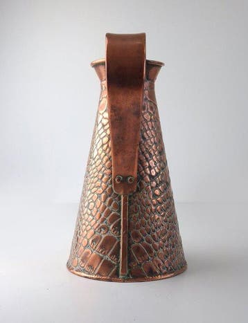 Joseph Sankey & Sons - Cruche - ‘Lizard Skin’ hot water jug,