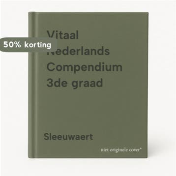 Vitaal Nederlands Compendium 3de graad 9789030182733, Boeken, Schoolboeken, Verzenden, Gelezen, Sleeuwaert