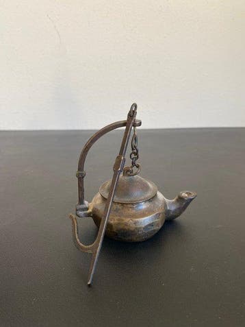 Olielamp (4) - Brons, Messing