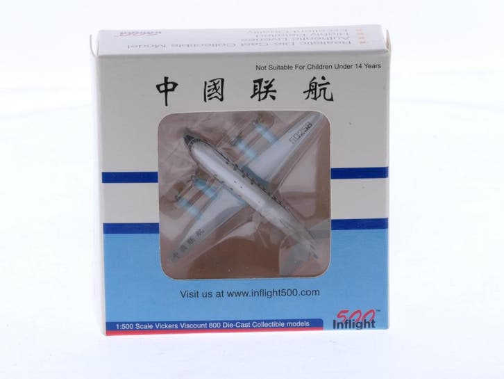Schaal 1:500 Inflight IF5801003 Vickers Viscount 800 Chin..., Hobby & Loisirs créatifs, Modélisme | Avions & Hélicoptères, Enlèvement ou Envoi