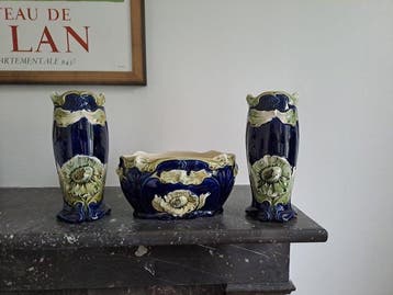 Faïencerie de Fives-Lille - Gustave De Bruyn - Vase (3) -