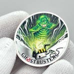 Tuvalu. 1 Dollar 2017 – Ghostbusters – Slimer – 1 oz Silver