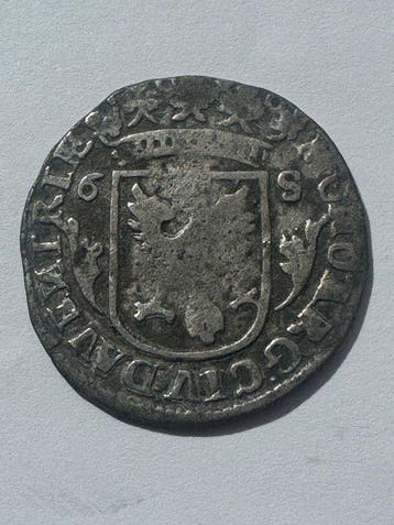 Nederland. Rijderschelling 1686 (Zonder minimumprijs)