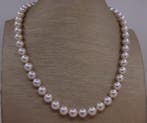 Collier Perles Akoya certifiées ALGT - 8,4 x 8,7 mm, Bijoux, Sacs & Beauté, Colliers
