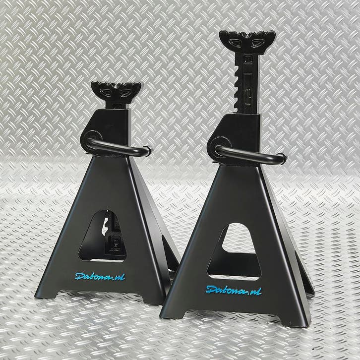 Datona Assteunen set 12 ton - maximale hoogte 74,5 cm -, Auto diversen, Autogereedschap, Ophalen of Verzenden