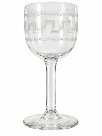 Glasfabriek Leerdam - Service à boisson (30) - Guilloché