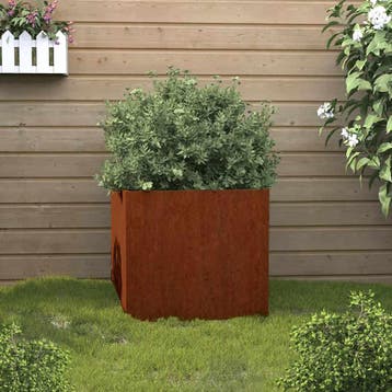 vidaXL Plantenbak 49x47x46 cm cortenstaal, Verzenden, Nieuw