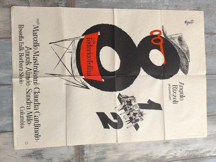 Marcello Mastroianni, Anouk Aimee, Claudia Cardinale -, Collections, Cinéma & Télévision