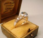 Sans prix de réserve - Bague Argent - 2.60ct. tw. Topaze -