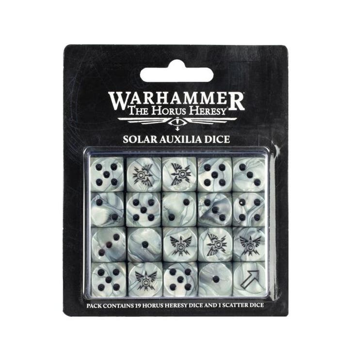The Horus Heresy - Solar Auxilia Dice (warhammer nieuw), Hobby en Vrije tijd, Wargaming, Ophalen of Verzenden