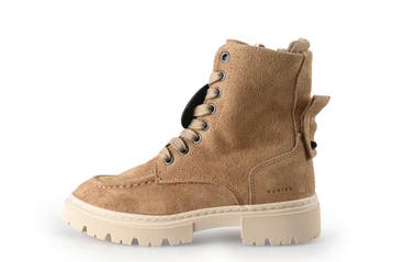 Nubikk Veterboots Meisjes in maat 30 Beige, Verzenden, Jongen of Meisje, Nubikk, Schoenen