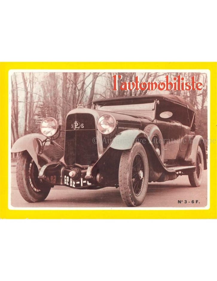 1967 LAUTOMOBILISTE MAGAZINE 03 FRANS, Boeken, Auto's | Folders en Tijdschriften