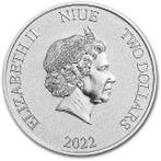 Niue. 2 Dollars 2022 Disney - 30 Jahre Aladin 1oz (.999), Postzegels en Munten