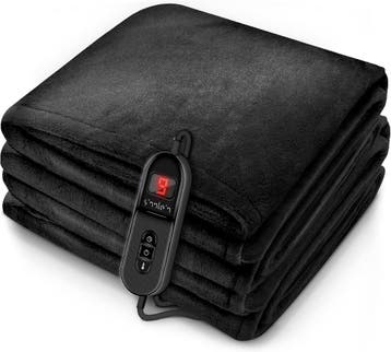 Sinnlein® Elektrische deken - Warmtedeken - 200x180cm - Zwar, Huis en Inrichting, Woonaccessoires | Plaids en Woondekens, Verzenden