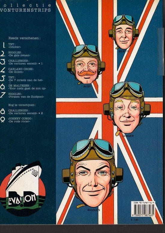 Biggles, piraten van de zuidpool - Bergese, Livres, BD, Envoi