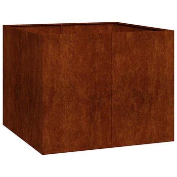 Bac acier corten 100x100x80cm - Jusqua epuisement - Prom..., Verzenden