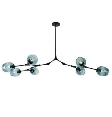 Blue Retro Bean Hanglamp By Suitta, Verzenden