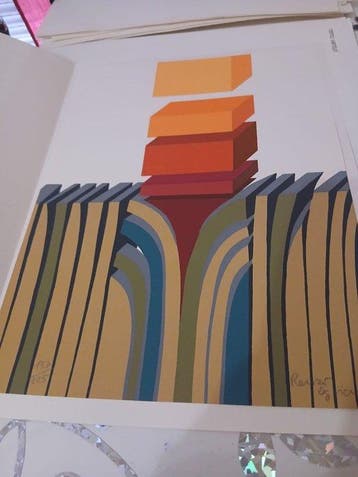 Renzo Oggioni - Una-Cartella 10 scenografie