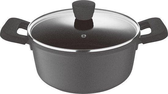 2dekans | Bergner Kookpan Retro - Inductie - Groot - D24 x, Huis en Inrichting, Keuken | Potten en Pannen, Ophalen of Verzenden