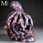 Oceaan van mystiek: de octopus op de schedel – beeld van