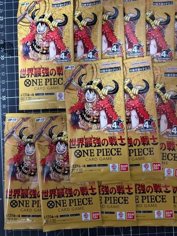 Bandai - 25 Booster pack - One Piece - ONE PIECE CARD GAME