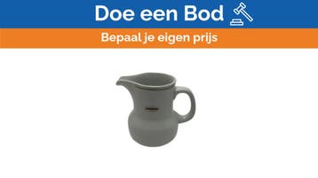 Bieden: Pershing Premium Porcelain Milk Jug, Ophalen of Verzenden, Nieuw