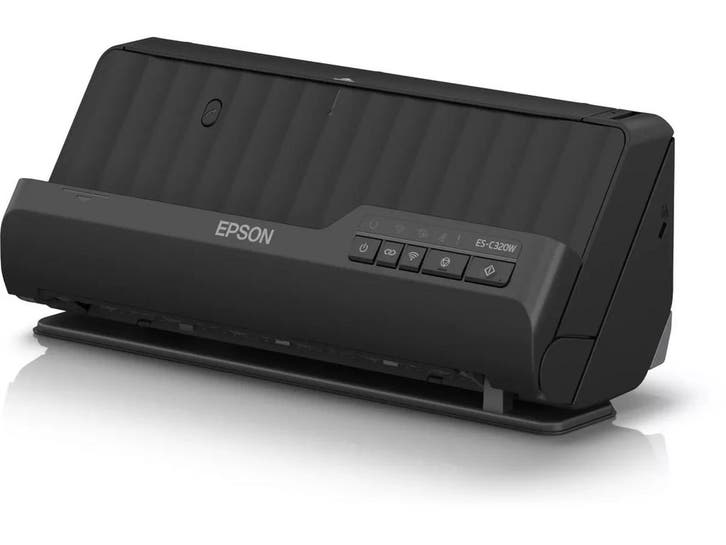 Epson ES-C320W - A4-documentscanner - Wi-Fi - Ultra-compact, Computers en Software, Scanners, Zo goed als nieuw, Verzenden
