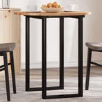vidaXL Tafelblad rond Ø 50x2 cm massief acaciahout, Verzenden, Nieuw