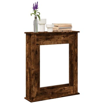 vidaXL Haardombouw 75x20x87,5 cm bewerkt hout gerookt, Verzenden