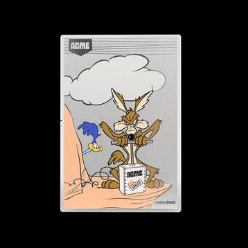 Niue. 1 Dollar 2026 Looney Tunes - Acme TNT Plunger Foil