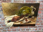 Belgische School (XIX-XX) - Geschoten wild met fazanten