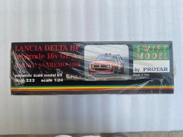 Protar 1:24 - Model sportwagen - LANCIA DELTA HF integrale, Nieuw