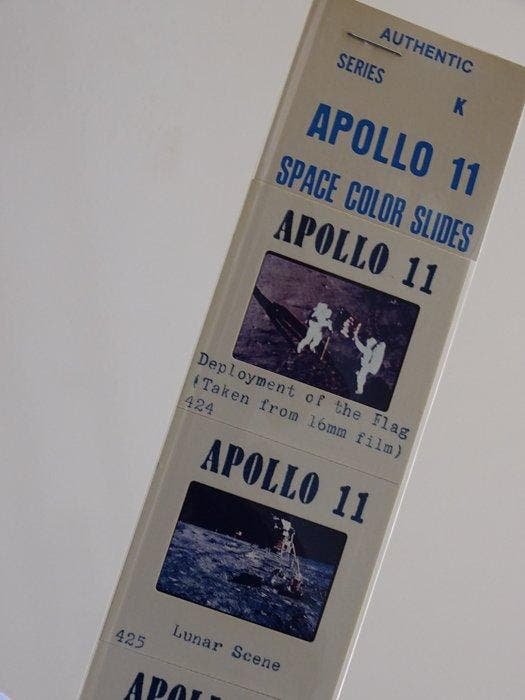 NASA Vintage NASA-fotoverzameling Apollo 11-missie - Vier, Antiek en Kunst, Antiek | Wandborden en Tegels