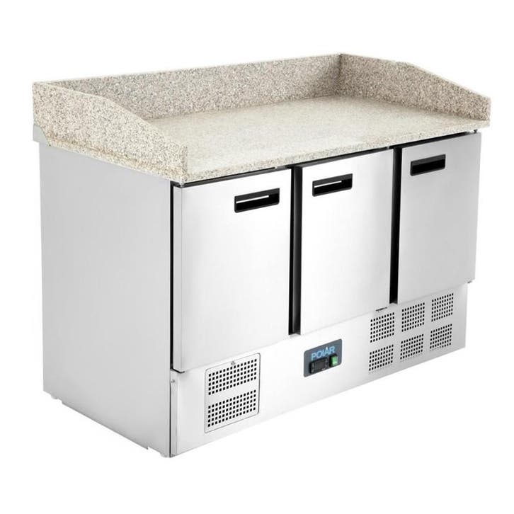 Polar G-serie pizza koelwerkwerkbank met granieten werkblad, Zakelijke goederen, Horeca | Keukenapparatuur, Koelen en Vriezen