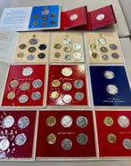 Vaticaan. 1979 / 1987 - Giovanni Paolo II divisionali set, Postzegels en Munten