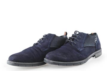 Bugatti Veterschoenen in maat 40 Blauw, Kleding | Heren, Schoenen, Bugatti, Gedragen, Veterschoenen, Verzenden